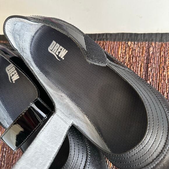 DREW GENOA BLACK ORTHAPEDIC COMFORT MARYJANES 10w wide - Picture 6 of 11